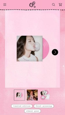 Olivia Rodrigo Drop Dead SOLD OUT Limited Edition Pink 7” Vinyl  IN HAND FAST SH