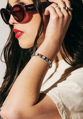 SOLD OUT! Olivia Rodrigo Italian Charm Bracelet OBSESSED & GUTS CHARM TOUR Merch
