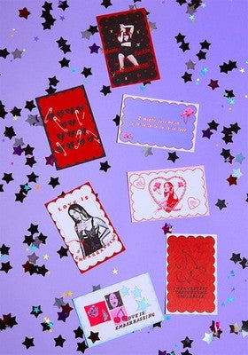Official Olivia Rodrigo Box Of Guts Valentines Day Cards Limited Edition