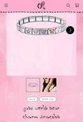SOLD OUT! Olivia Rodrigo Italian Charm Bracelet OBSESSED & GUTS CHARM TOUR Merch