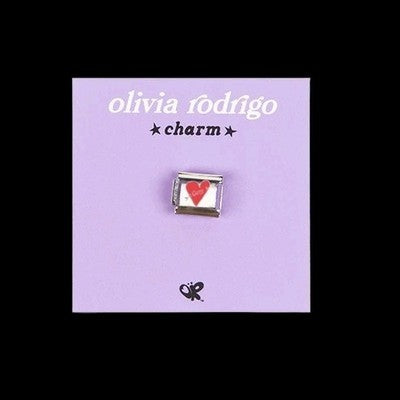Official Olivia Rodrigo GUTS Red Heart Arrow Charm - Authentic Tour Merch - NEW