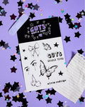 Olivia Rodrigo Sticker Sheet 12 GUTS world tour stickers Exclusive Limited Editi