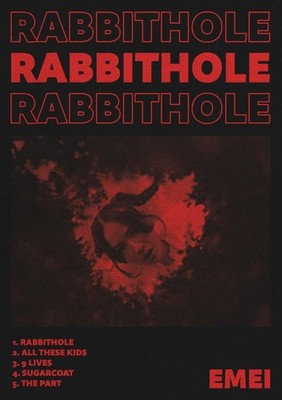 Emei - 'rabbithole' 12" Vinyl LP - RED - RARE & NEW SEALED - EXCLUSIVE