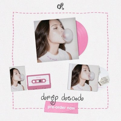 Olivia Rodrigo Drop Dead SOLD OUT Limited Edition Pink 7” Vinyl  IN HAND FAST SH