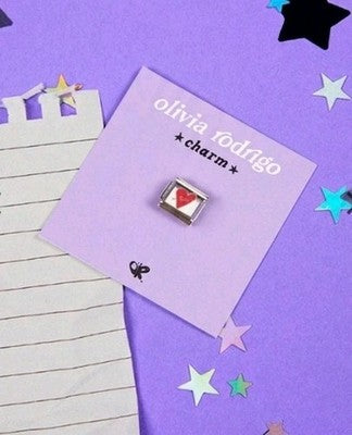 Official Olivia Rodrigo GUTS Red Heart Arrow Charm - Authentic Tour Merch - NEW
