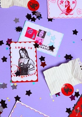 Official Olivia Rodrigo Box Of Guts Valentines Day Cards Limited Edition