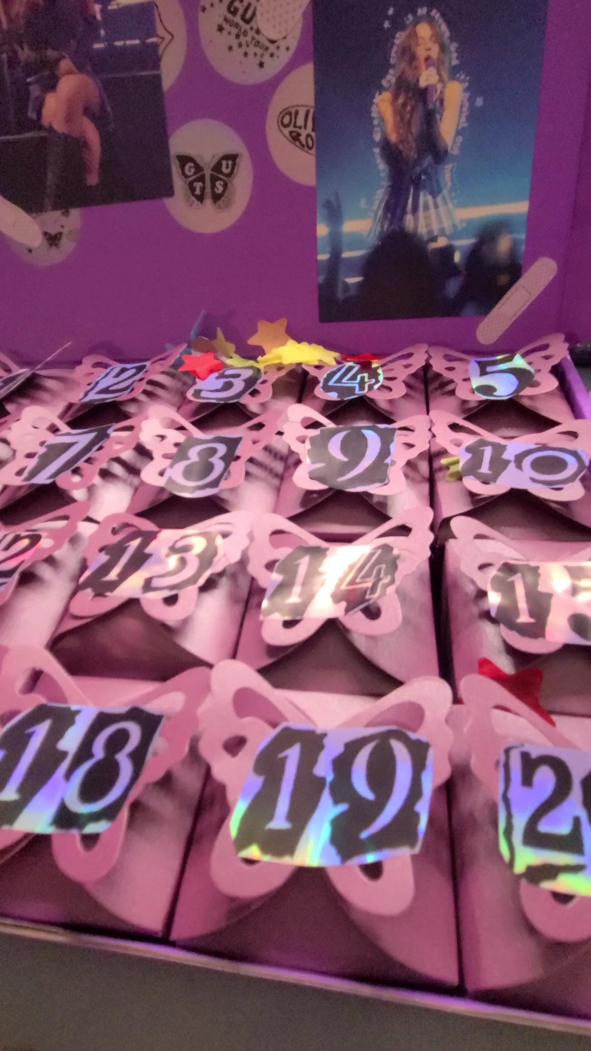 Olivia Rodrigo Friendship Bracelet Advent Calendar!