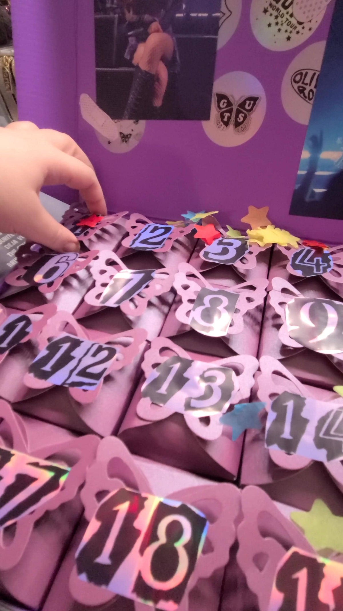Olivia Rodrigo Friendship Bracelet Advent Calendar!