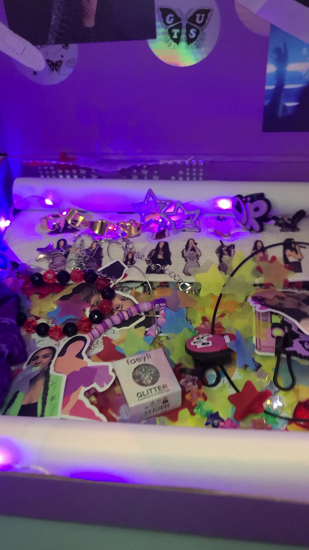 Livie Mystery Box! 30+ Items: Handmade Jewelry, Posters, Stickers and More Exclusive and Collectible Olivia Rodrigo Merch!