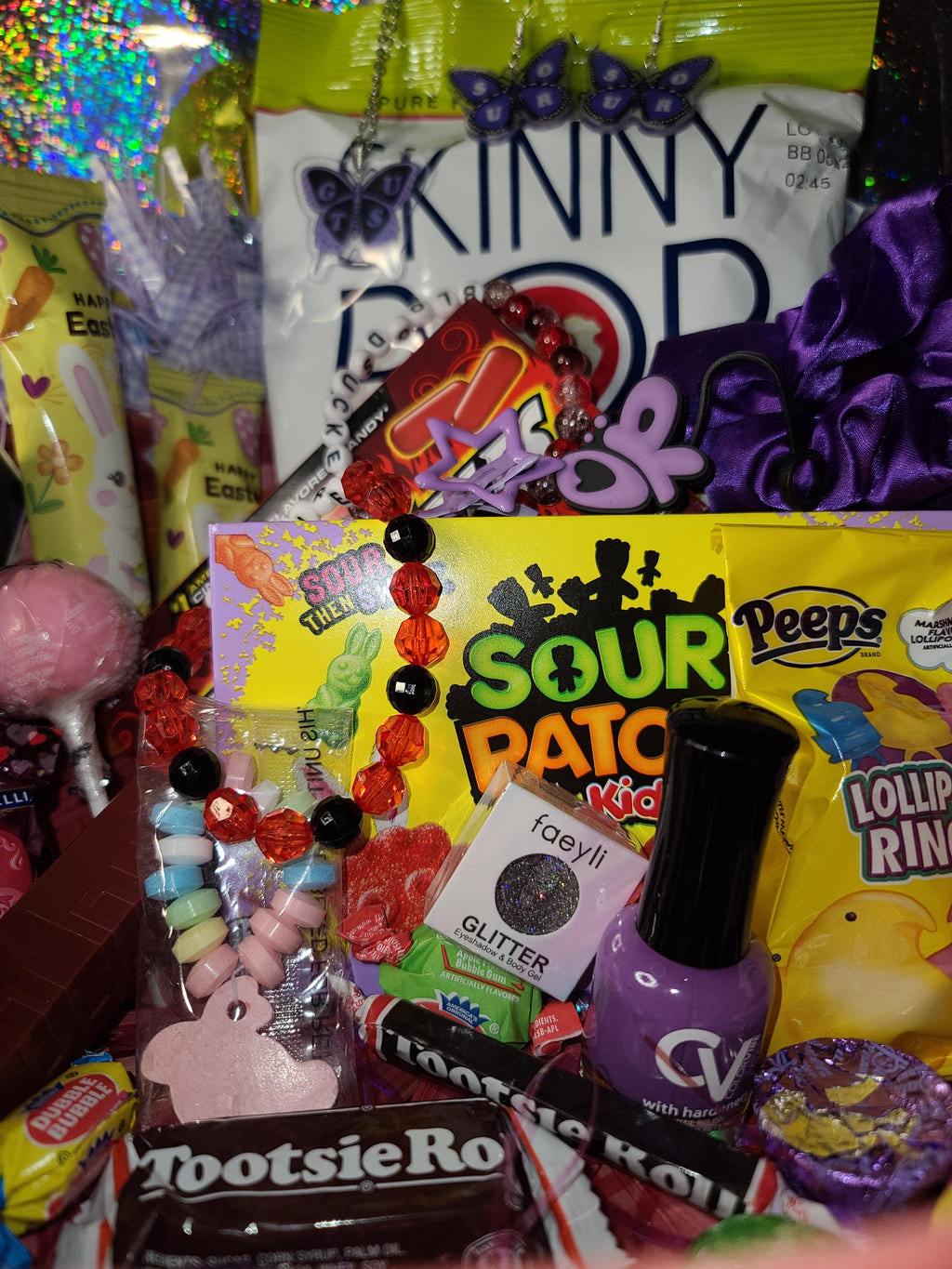 Olivia Rodrigo Easter Basket Filler - Skinny Pop, Candy & Fab Accessories!