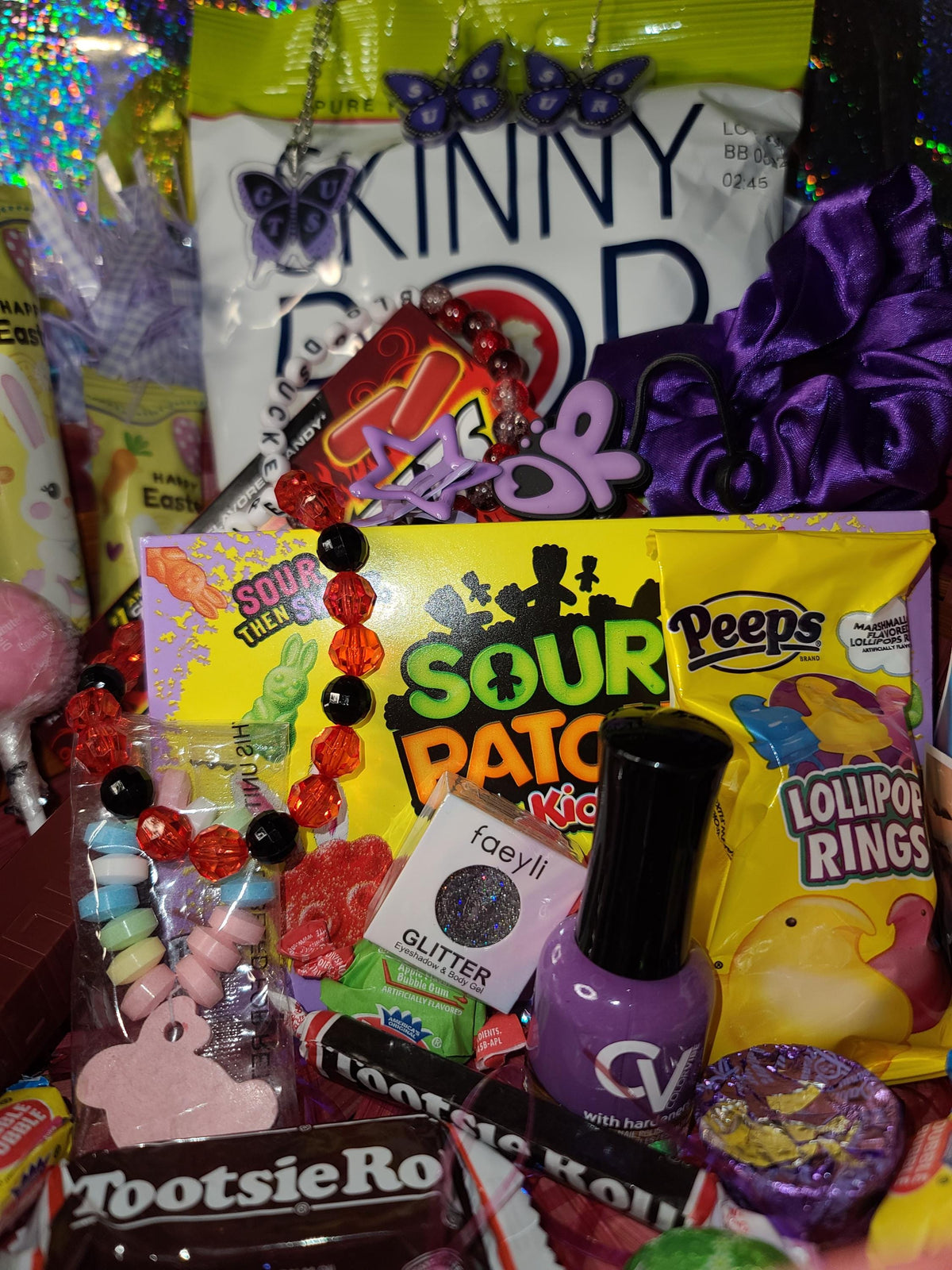 Olivia Rodrigo Easter Basket Filler - Skinny Pop, Candy & Fab Accessories!