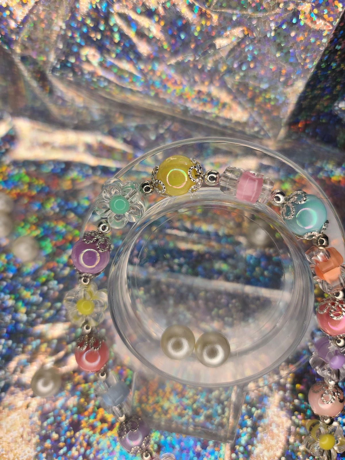 Pearl Series Keychains - Cute Beaded Keychain - Mother's Day Gift Idea
