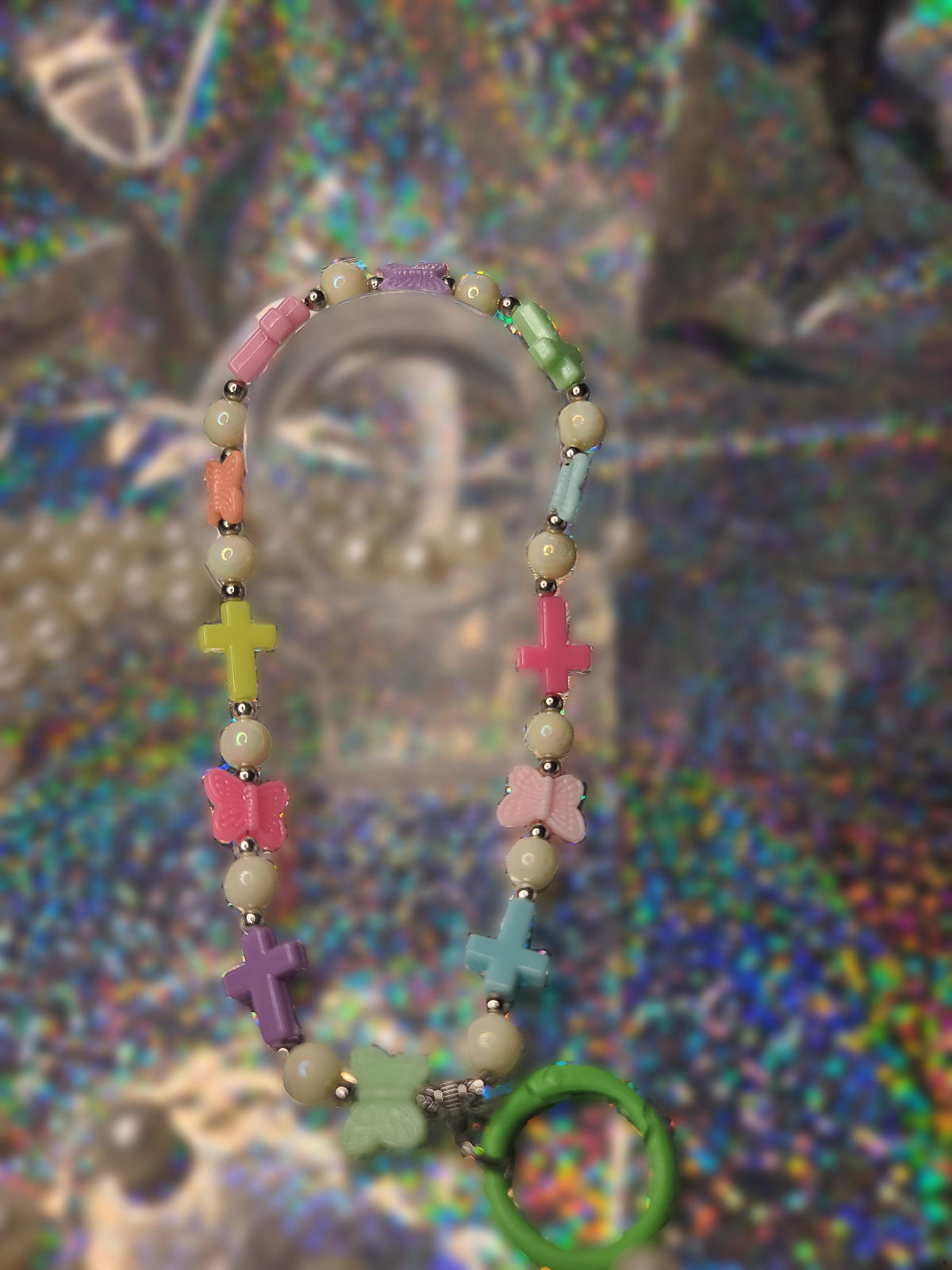 Pearl Series Keychains - Cute Beaded Keychain - Mother's Day Gift Idea