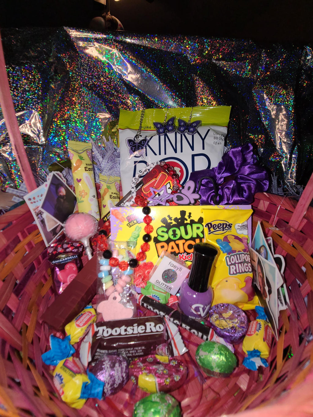 Olivia Rodrigo Easter Basket Filler - Skinny Pop, Candy & Fab Accessories!