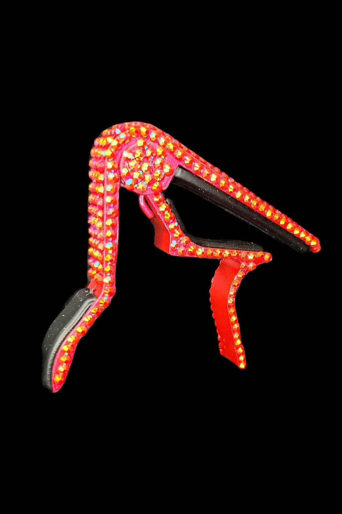 Dazzling Rhinestone Guitar Capo - Choose Your Color! (Sparkly, Custom, Musician Gift)