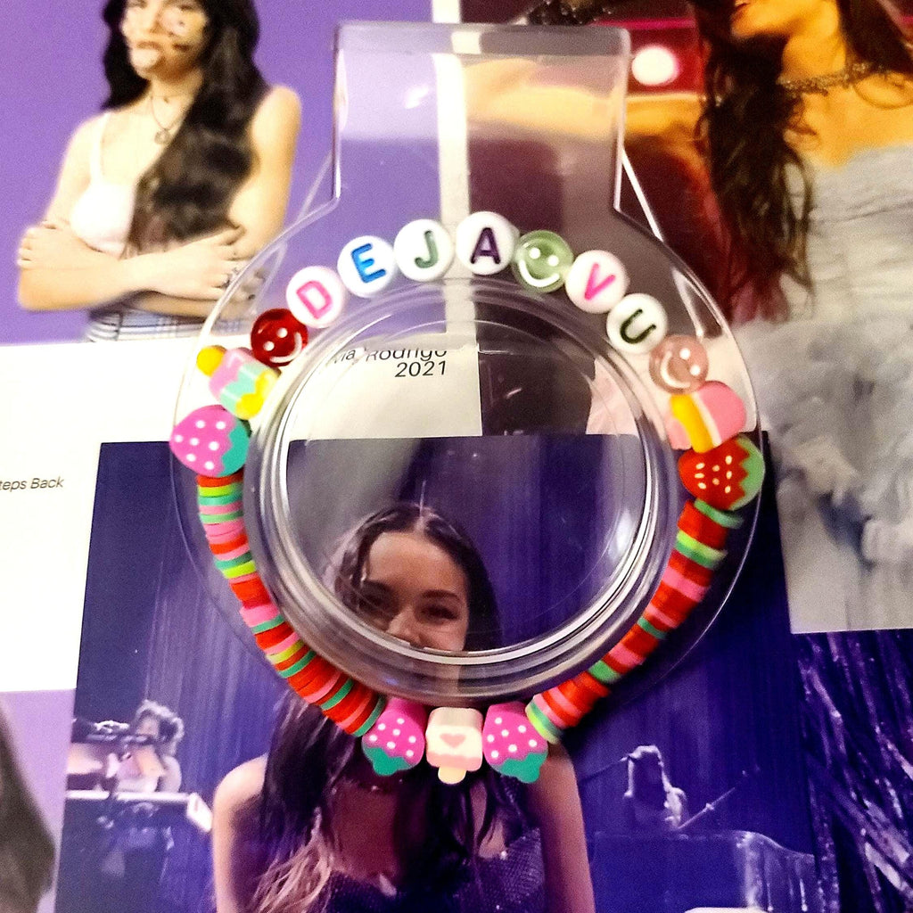 Olivia Rodrigo Inspired Clay Heishi Bracelets - GUTS SOUR Déjà Vu Happier & More! | Handmade Beaded Jewelry