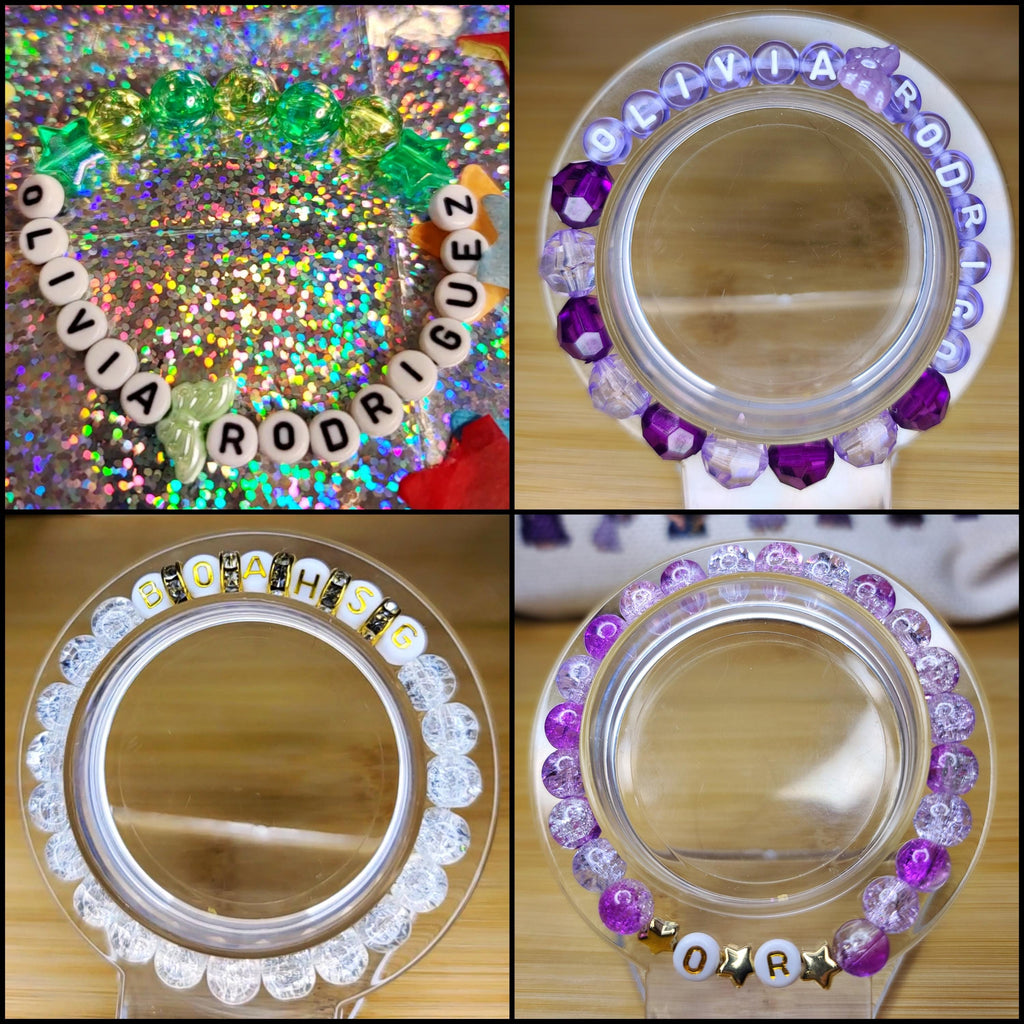 Olivia Rodrigo Friendship Bracelets | SOUR Album | GUTS World Tour | Drivers License | Bad Idea Right? | Concert Merch Idea Livies Fan Gift