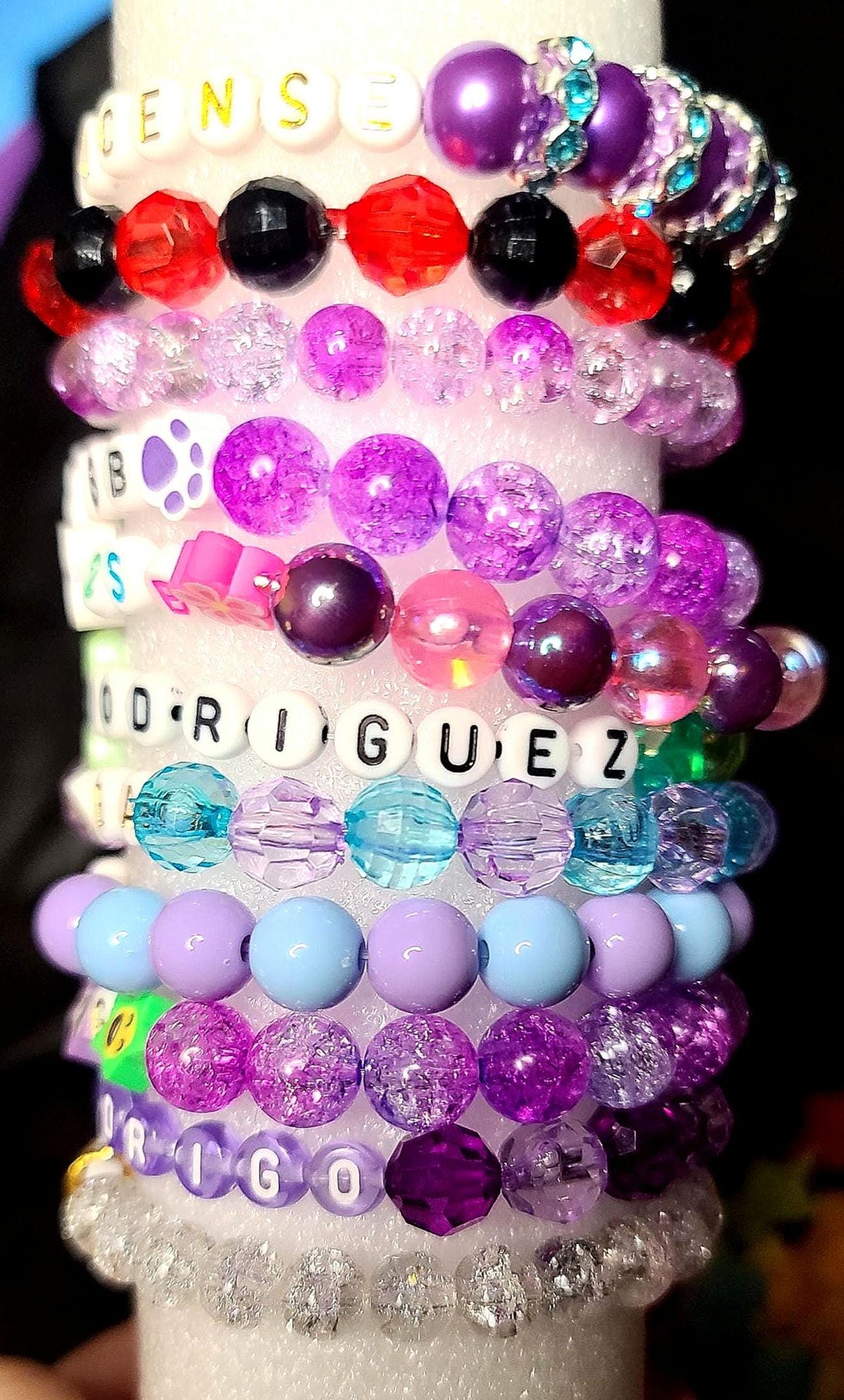 Olivia Rodrigo Friendship Bracelets | SOUR Album | GUTS World Tour | Drivers License | Bad Idea Right? | Concert Merch Idea Livies Fan Gift