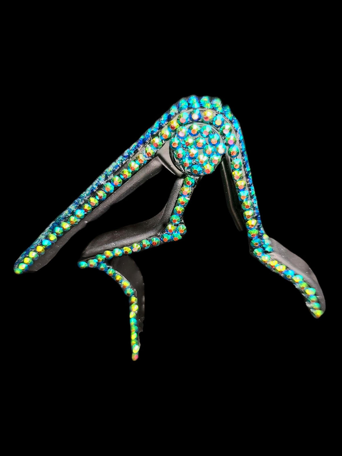 Dazzling Rhinestone Guitar Capo - Choose Your Color! (Sparkly, Custom, Musician Gift)