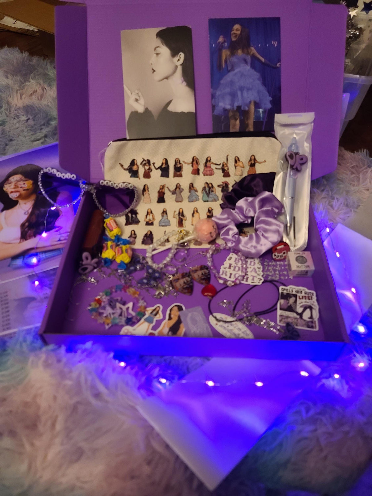 Livie Mystery Box! 30+ Items: Handmade Jewelry, Posters, Stickers and More Exclusive and Collectible Olivia Rodrigo Merch!
