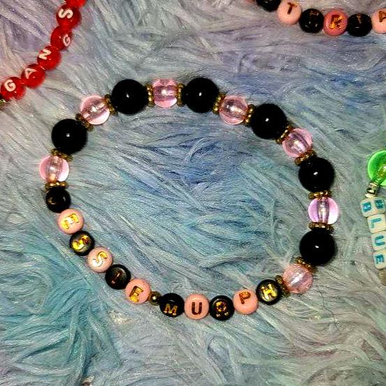 Jessie Murph Inspired Bracelets - "Sex Hysteria" Album Collection - Blue Strips, Touch Me Like A Gangster, Gucci Mane & More!