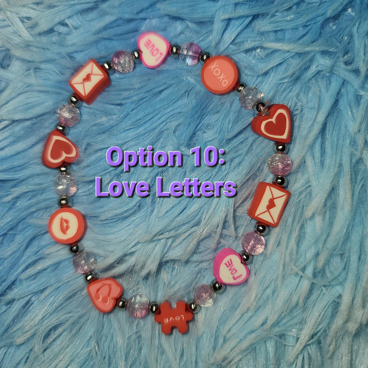 Valentine’s Sparkle Bracelet Collection | Custom Handmade Beaded Jewelry