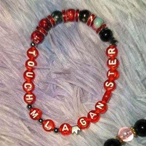 Jessie Murph Inspired Bracelets - "Sex Hysteria" Album Collection - Blue Strips, Touch Me Like A Gangster, Gucci Mane & More!