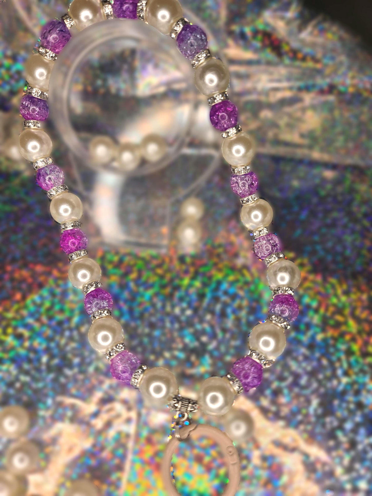 Pearl Series Keychains - Cute Beaded Keychain - Mother's Day Gift Idea