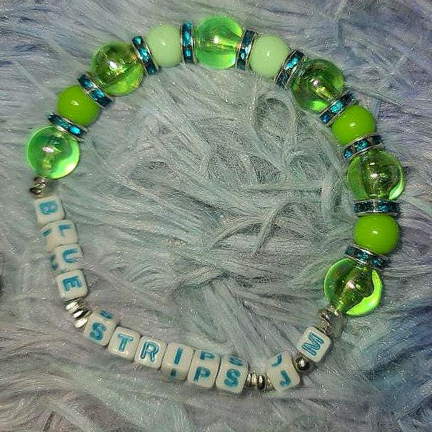Jessie Murph Inspired Bracelets - "Sex Hysteria" Album Collection - Blue Strips, Touch Me Like A Gangster, Gucci Mane & More!