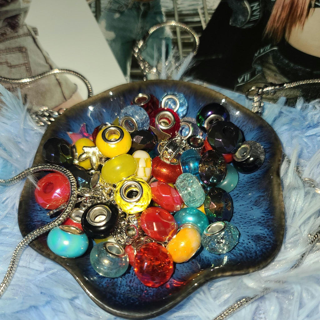 BEA MILLER DIY Jewelry Kit Aurora Elated Merch Acrylic Bubble Beads Clay Heishi European Charm Bracelet Kit Custom Music Fan Gift Star Haven