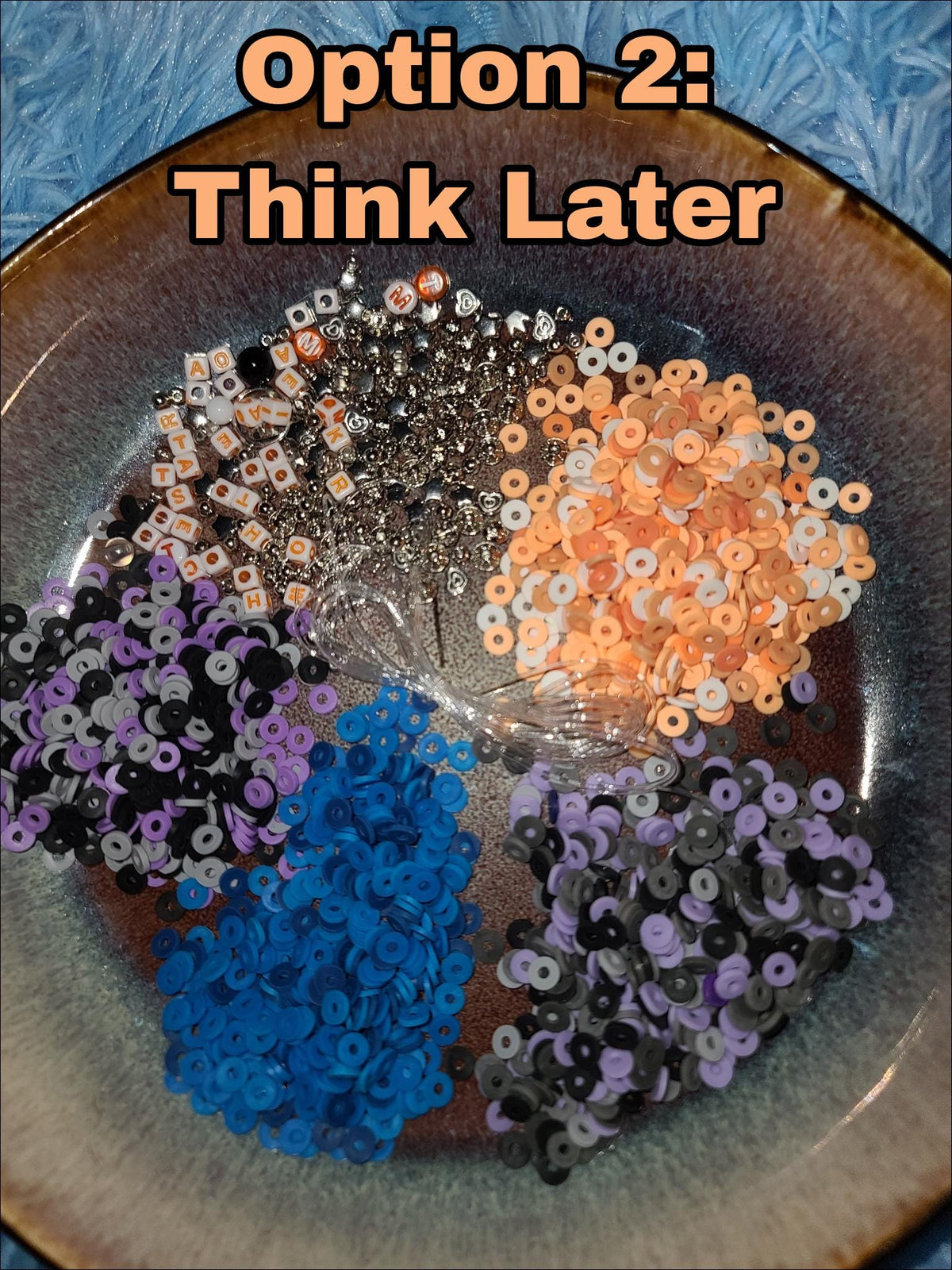 Tate McRae DIY Jewelry Kit So Close To What Think Later Merch Run For The Hills Mountain Shoe Charm Acrylic Bubble Heishi European Bracelet