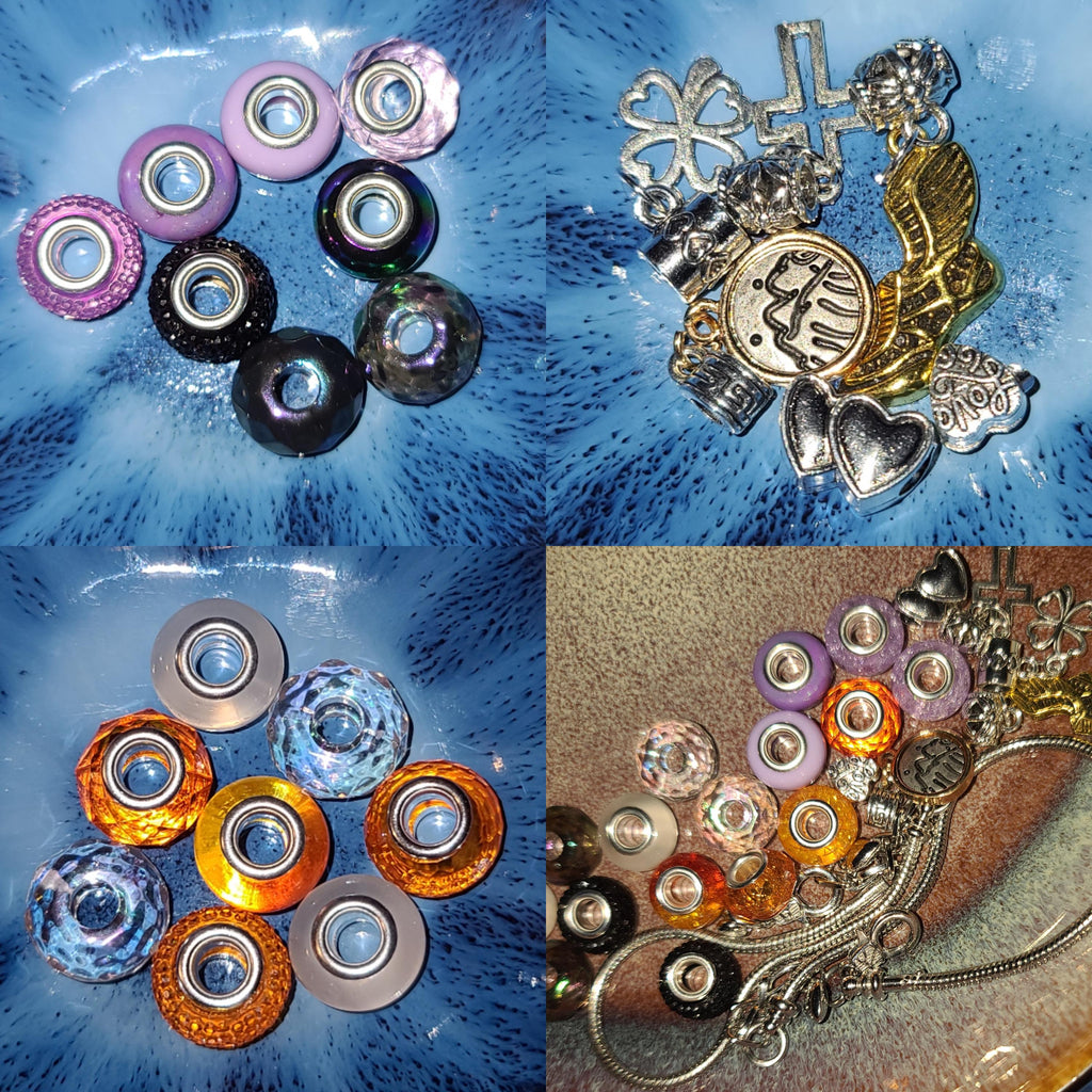 Tate McRae DIY Jewelry Kit So Close To What Think Later Merch Run For The Hills Mountain Shoe Charm Acrylic Bubble Heishi European Bracelet