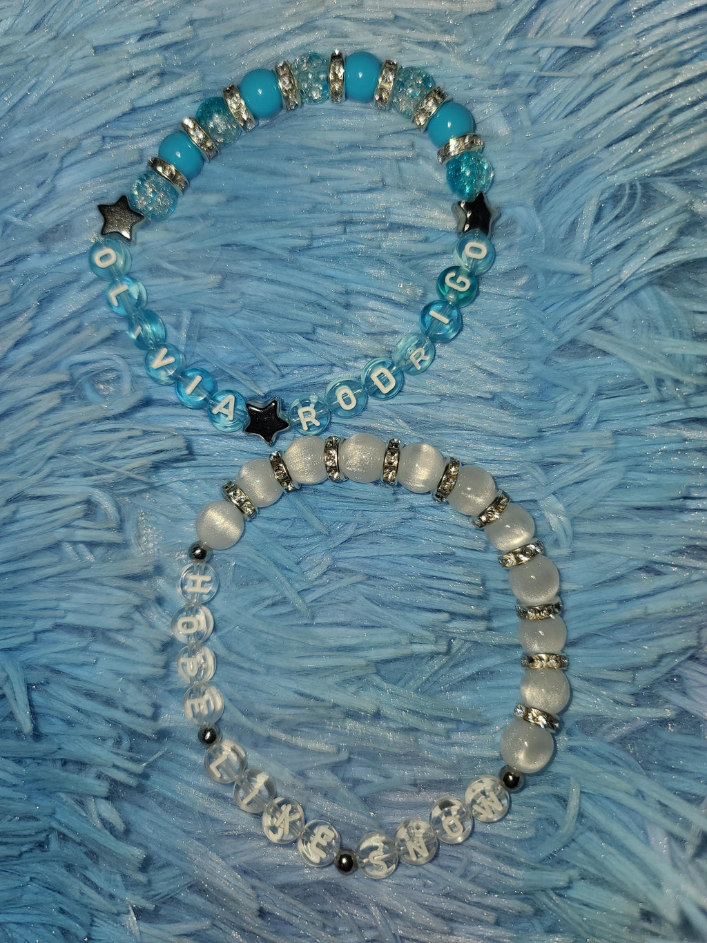 Olivia Rodrigo Beaded Bracelets - Sticky Sweet & Drop Dead Collection - You Seem Pretty Sad for a Girl So in Love Lyric Jewelry - Fan Merch