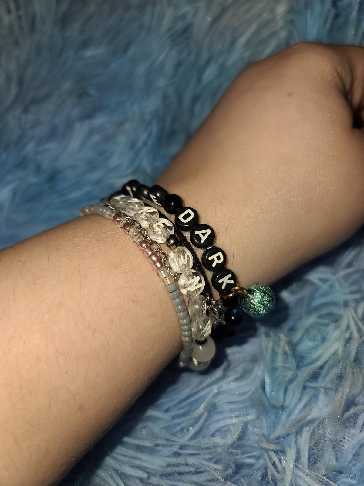 Olivia Rodrigo Beaded Bracelets - Sticky Sweet & Drop Dead Collection - You Seem Pretty Sad for a Girl So in Love Lyric Jewelry - Fan Merch