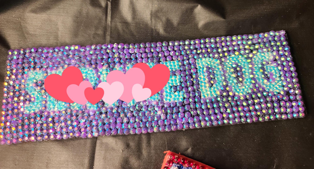 Sparkle & Shine | Custom Handmade Rhinestone Patches for Working Dogs