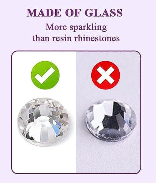Crystal Glass Rhinestone Upgrade: Add-On for Custom Patches, Gear, and Accessories Preciosa Ultimate Sparkle Add-On
