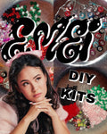 Emei DIY Jewelry Kit Rabbithole Cynical Merch Scatterbrain Alt Pop Aesthetic Neon Acrylic Bubble Heishi European Charm Bracelet Kit Gift