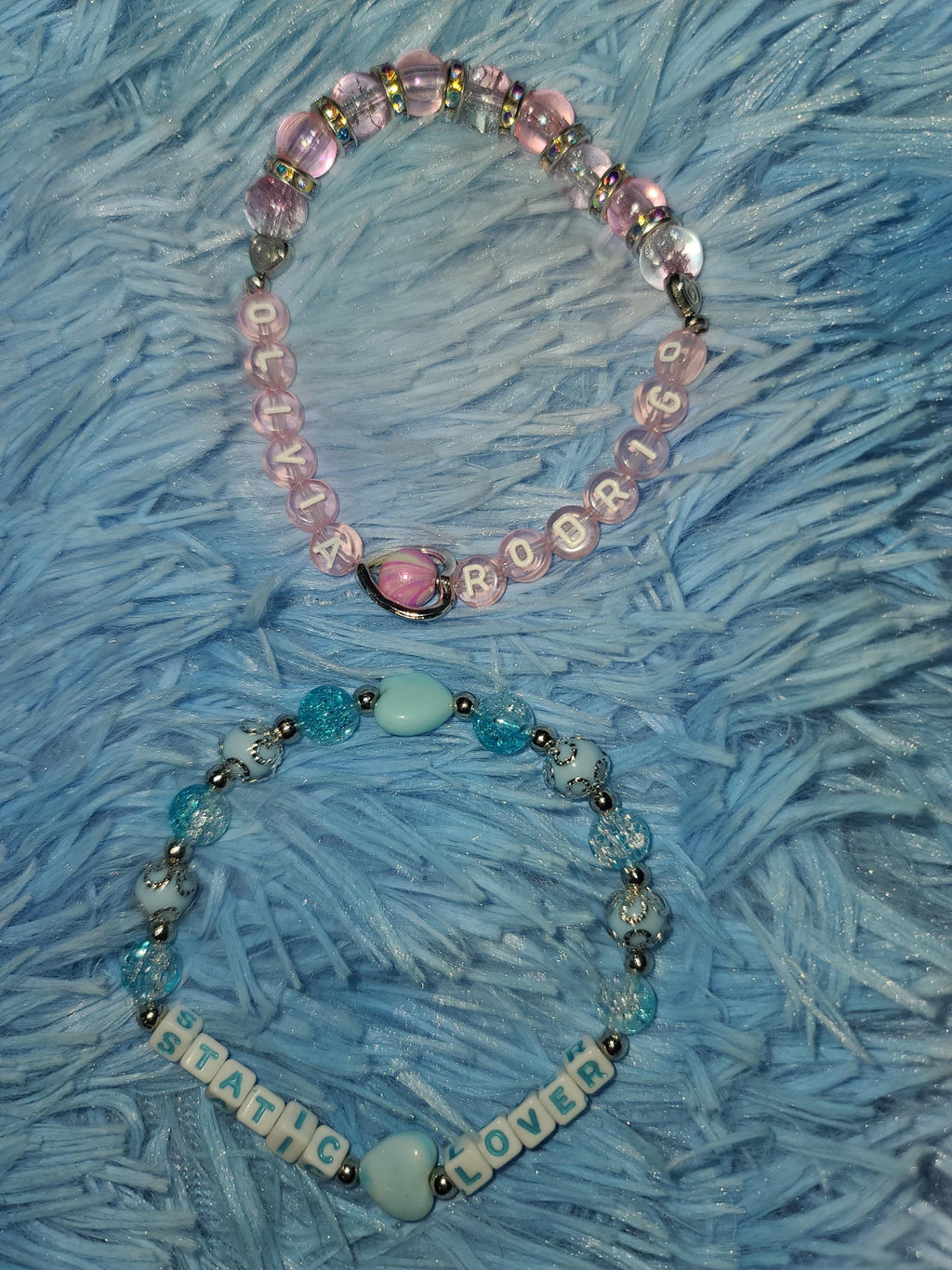 Olivia Rodrigo Beaded Bracelets - Sticky Sweet & Drop Dead Collection - You Seem Pretty Sad for a Girl So in Love Lyric Jewelry - Fan Merch