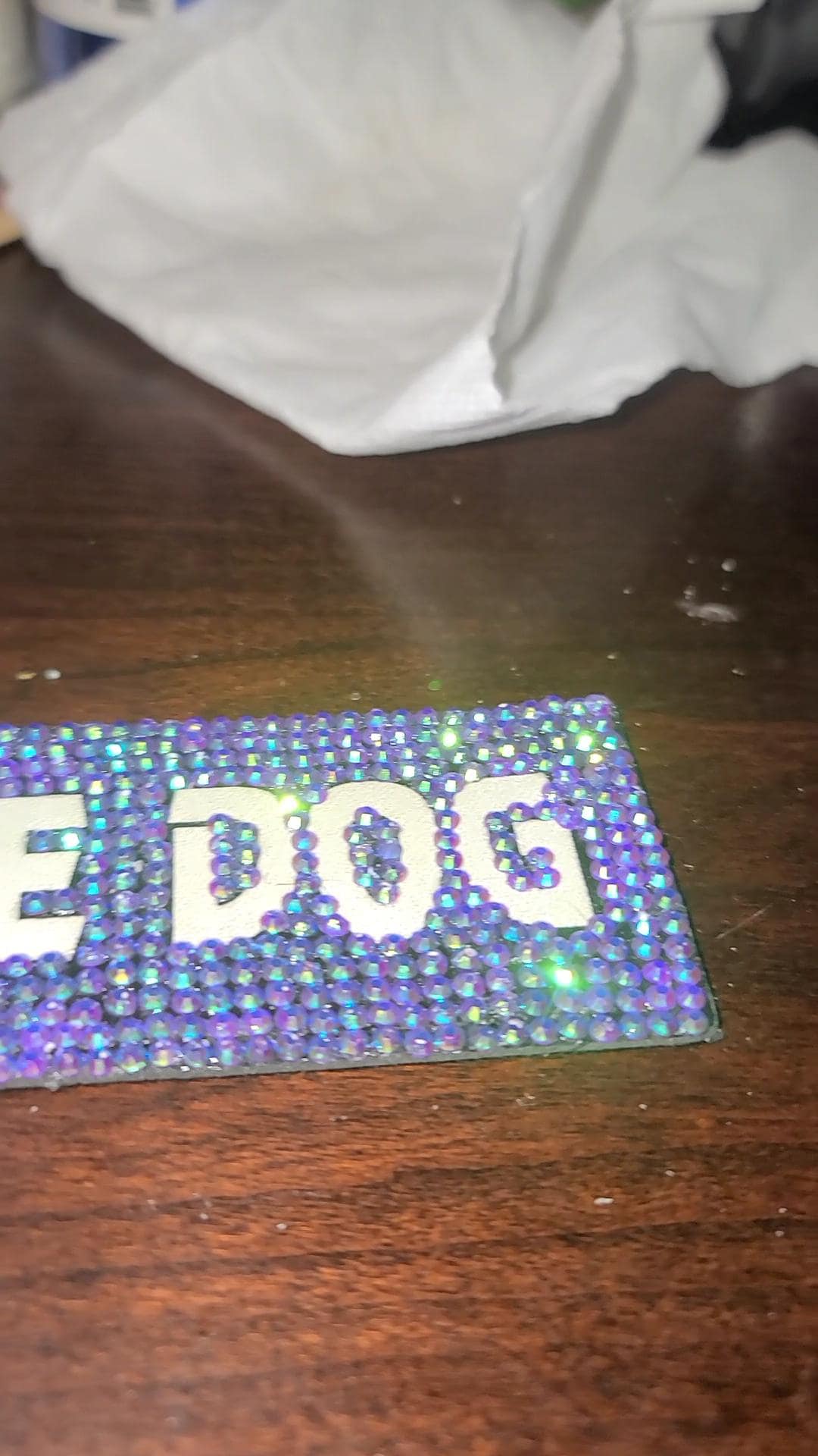Sparkle & Shine | Custom Handmade Rhinestone Patches for Working Dogs