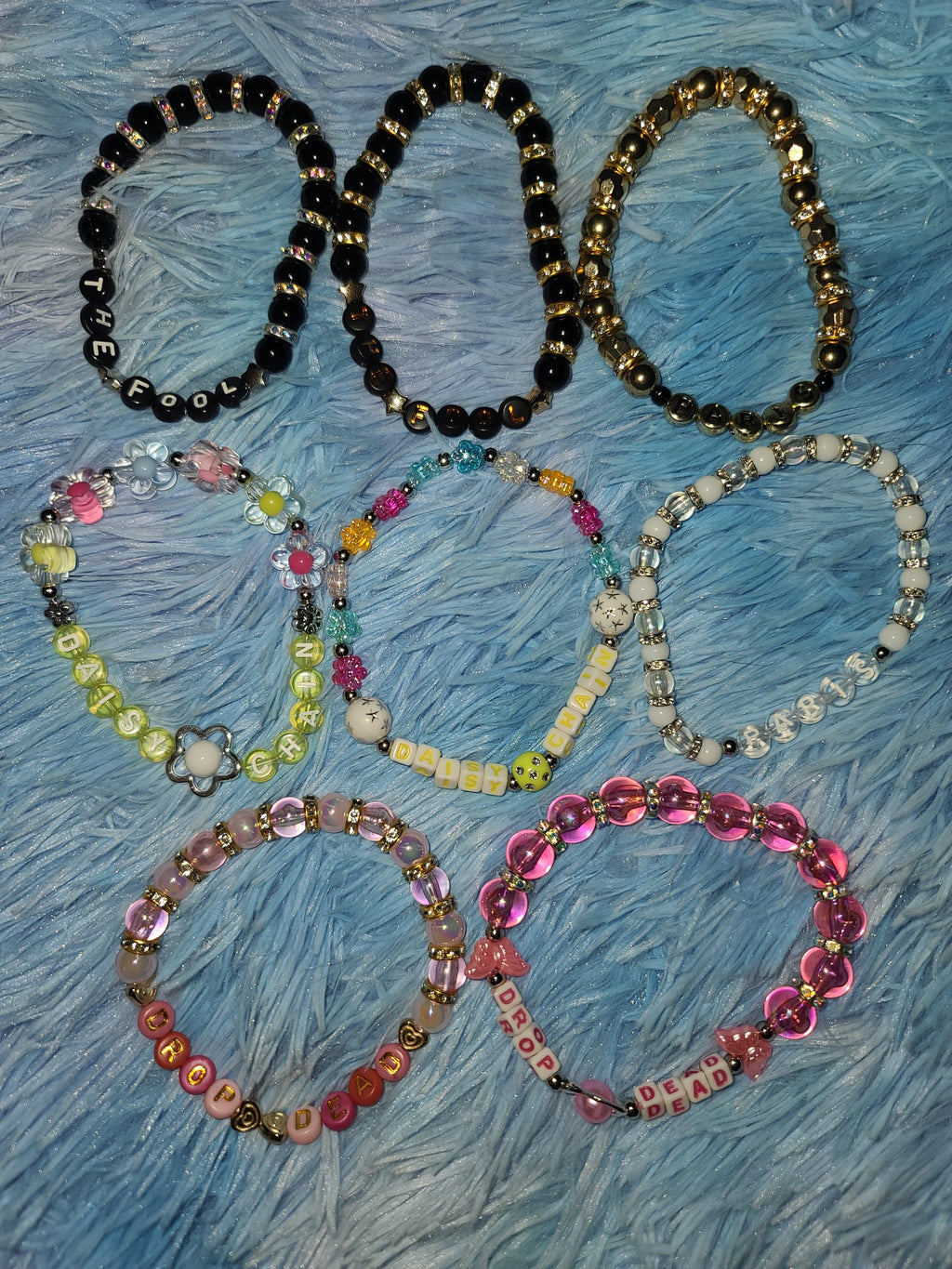 You Seem Pretty Sad For A Girl So In Love Bracelets | Olivia Rodrigo Drop Dead Single | The Fool | Daisy Chain | Paris | Handmade Fan Merch