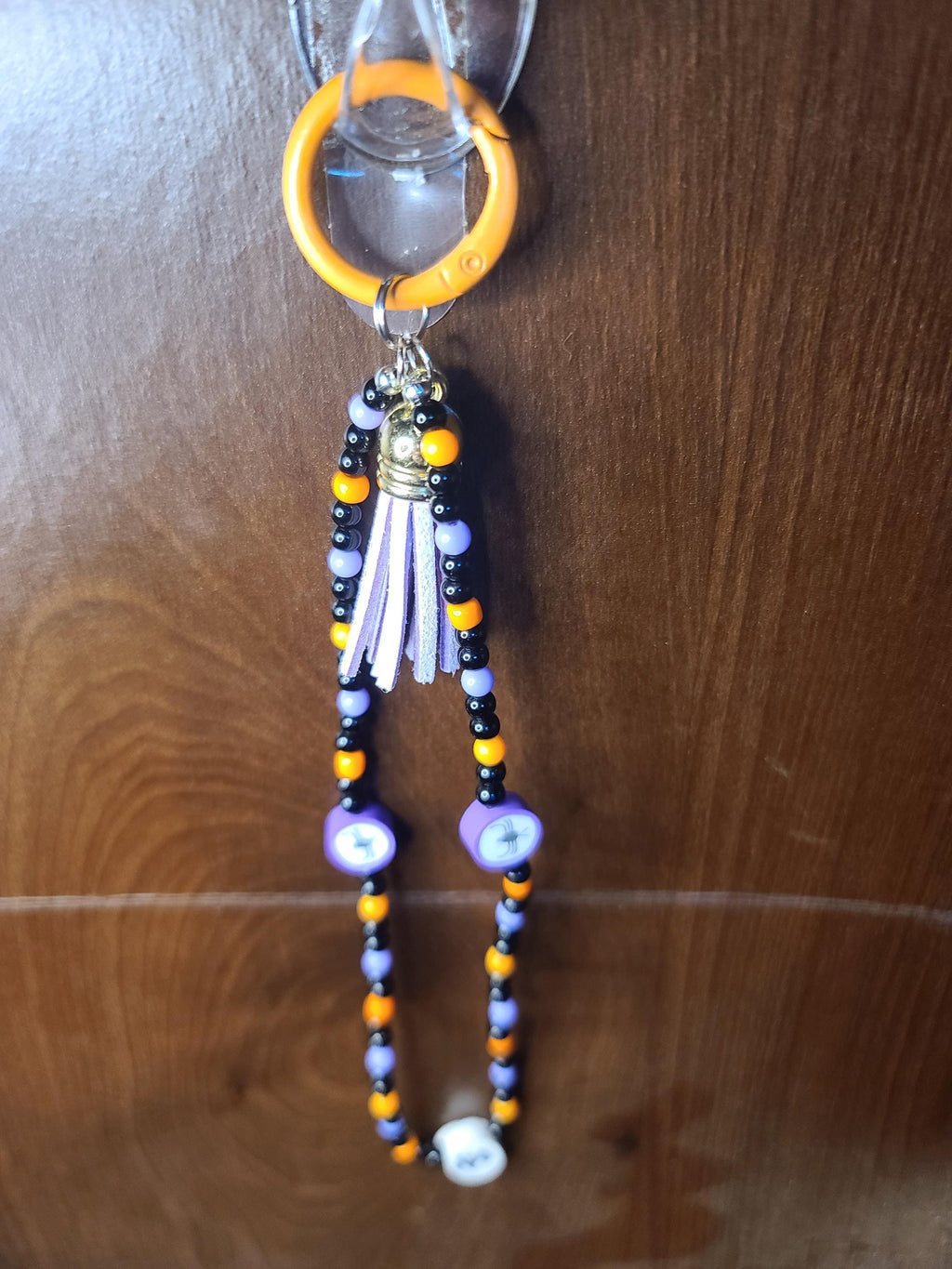 Spooky Halloween Beaded Keychains & Wristlets | Jack O Lantern Pumpkin, Haunted House, Spooky Spider, Bloody Vampire Goth Bat | Phone Charms