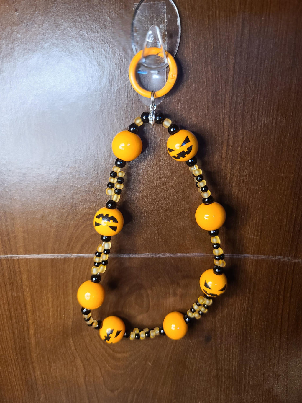 Spooky Halloween Beaded Keychains & Wristlets | Jack O Lantern Pumpkin, Haunted House, Spooky Spider, Bloody Vampire Goth Bat | Phone Charms