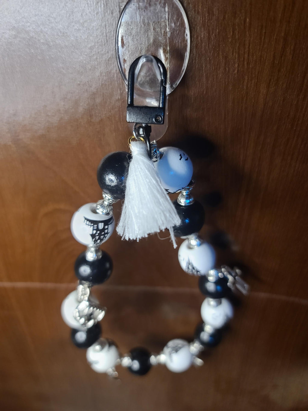 Spooky Halloween Beaded Keychains & Wristlets | Jack O Lantern Pumpkin, Haunted House, Spooky Spider, Bloody Vampire Goth Bat | Phone Charms