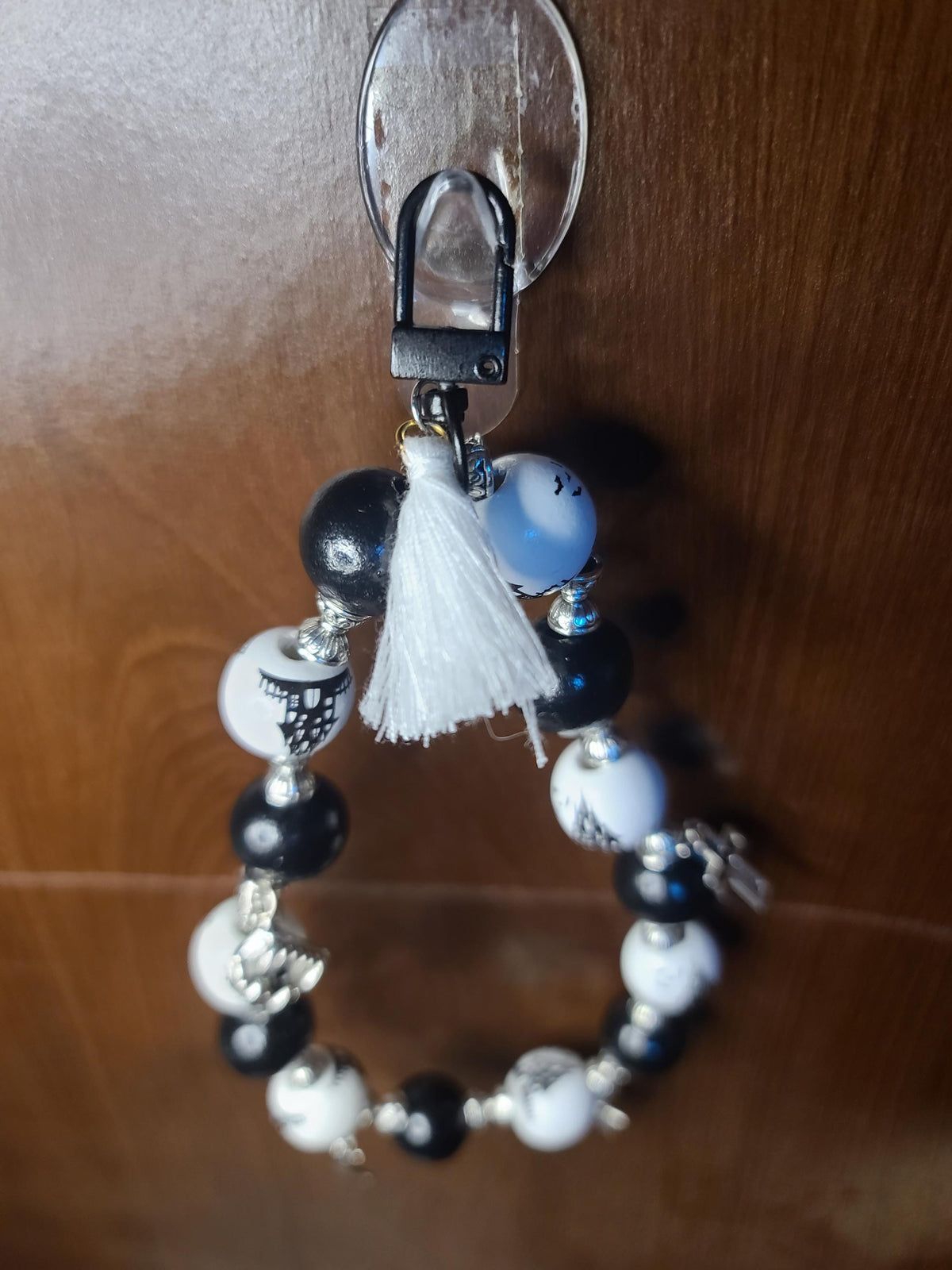 Spooky Halloween Beaded Keychains & Wristlets | Jack O Lantern Pumpkin, Haunted House, Spooky Spider, Bloody Vampire Goth Bat | Phone Charms