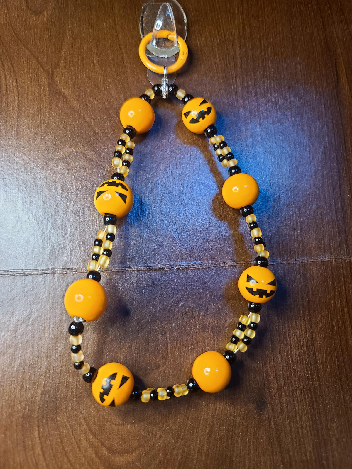 Spooky Halloween Beaded Keychains & Wristlets | Jack O Lantern Pumpkin, Haunted House, Spooky Spider, Bloody Vampire Goth Bat | Phone Charms