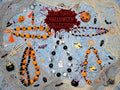 Spooky Halloween Beaded Keychains & Wristlets | Jack O Lantern Pumpkin, Haunted House, Spooky Spider, Bloody Vampire Goth Bat | Phone Charms